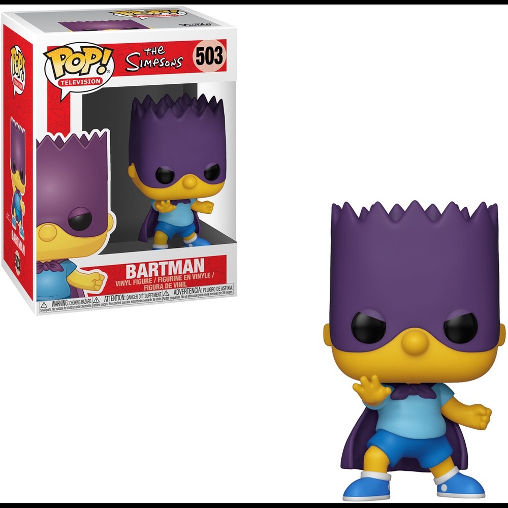 Funko “Pop” Television The Simpsons Bartman Figure